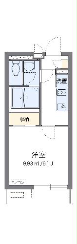 クレイノSHIN OSAKAの間取り