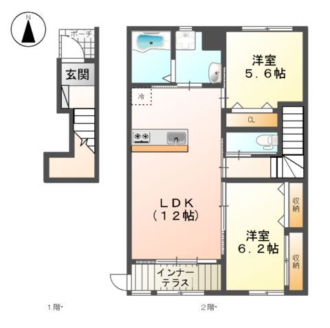 コンフォートロジェの間取り