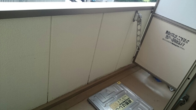 10/20 バルコニー