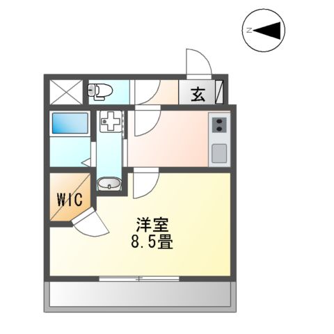 クリスタルマンションの間取り