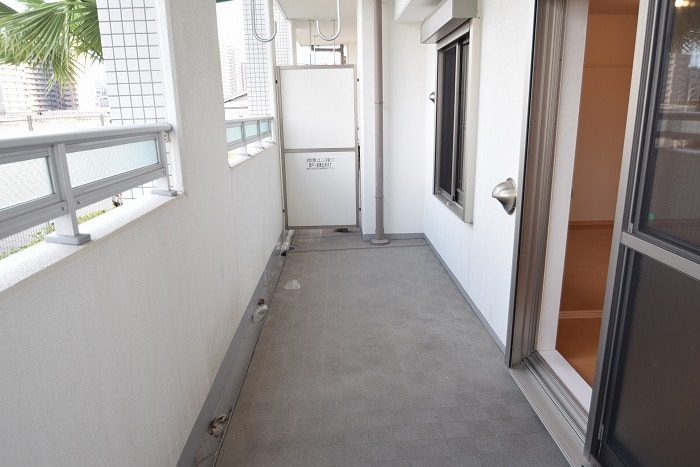 12/24 バルコニー