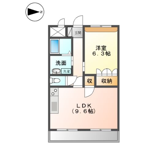 エスポワール・アイの間取り