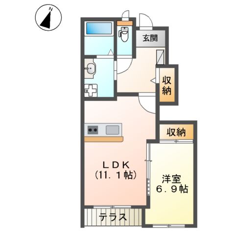Ｃｏｎｆｏｒｔ　（コンフォール）の間取り
