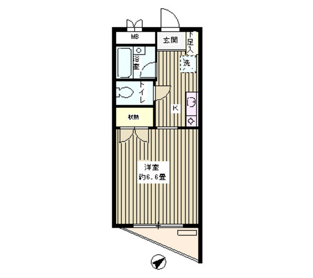 メゾン・ド・メルヴェイユの間取り