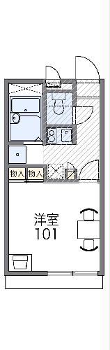 レオパレスLEGACYの間取り