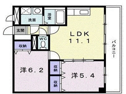 エルソレイユの間取り
