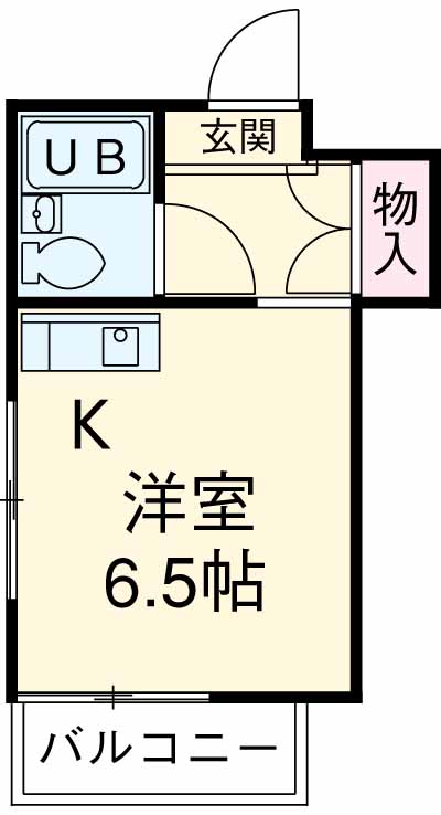 コスモプラザコマツの間取り
