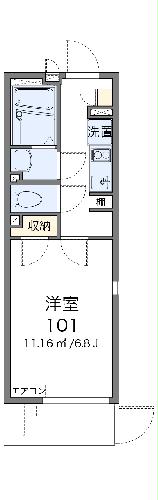 レオネクストBLOOMの間取り