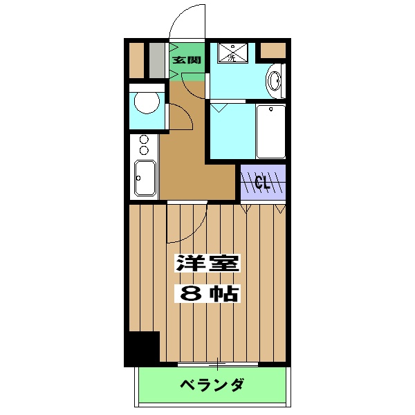 グランレブリー桂パート2の間取り