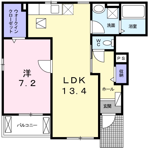 モルトベーネの間取り