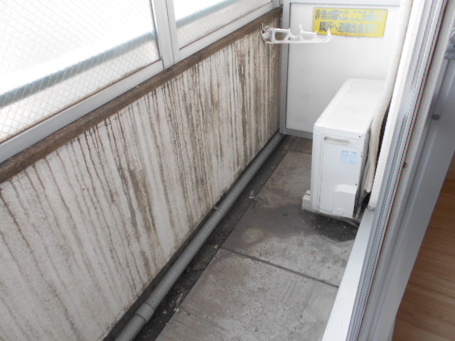 12/26 バルコニー