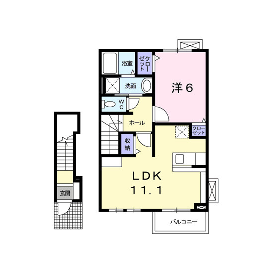 ベル ソレイユの間取り