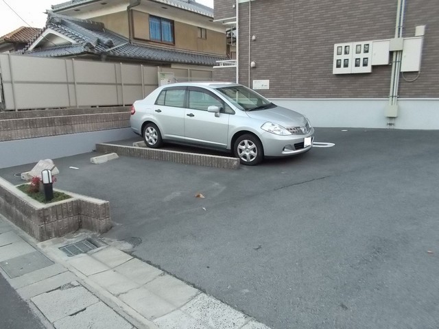 2/8 駐車場