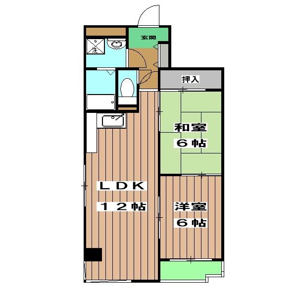 エクセリィ桂の間取り