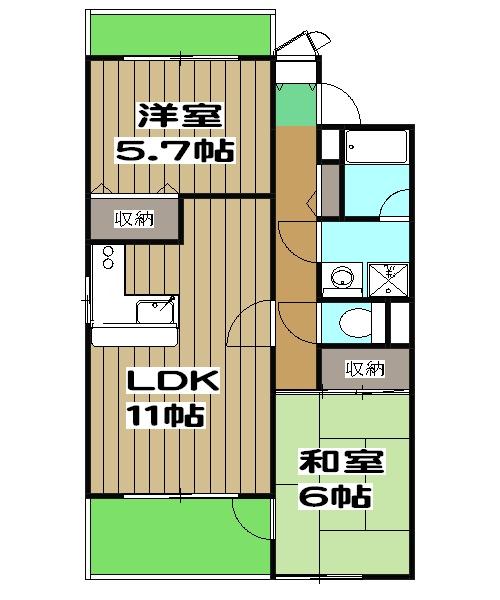 プリマヴェラの間取り