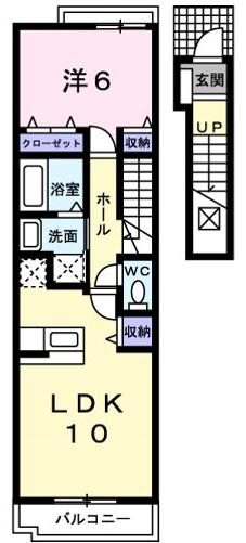ベル福和 弐番館の間取り