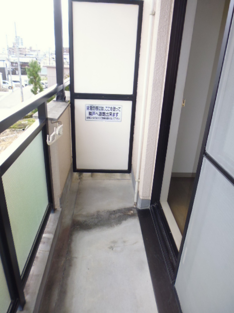 12/30 バルコニー