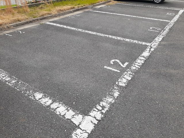 2/8 駐車場