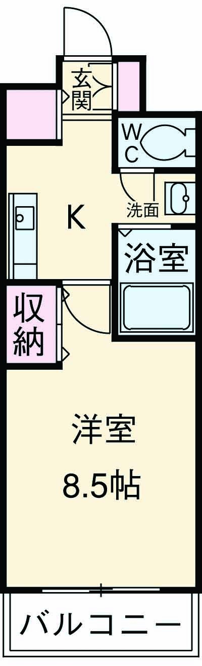 ＣＡＳＡ　ＧＲＡＮ洛西の間取り