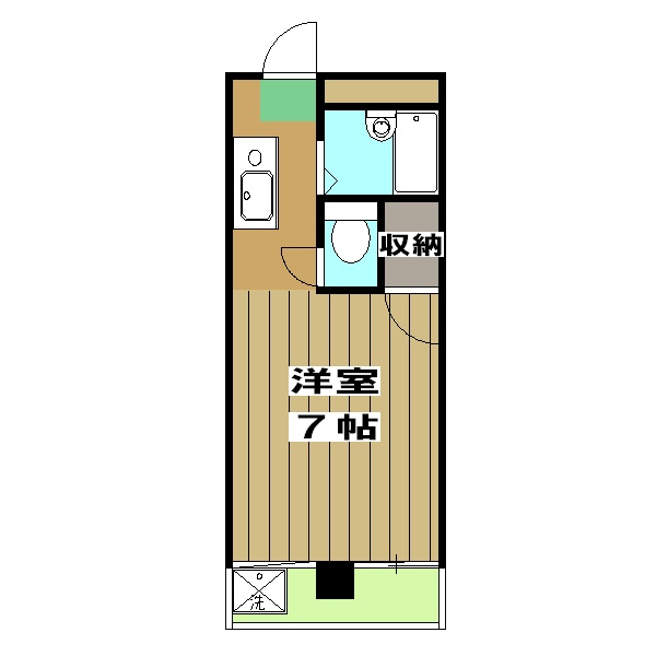 パビヨン宇多野の間取り