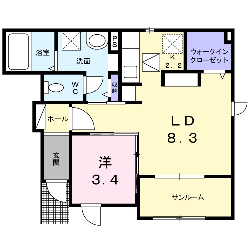 コーラルコートの間取り