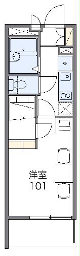 レオパレスSOARERⅡの間取り