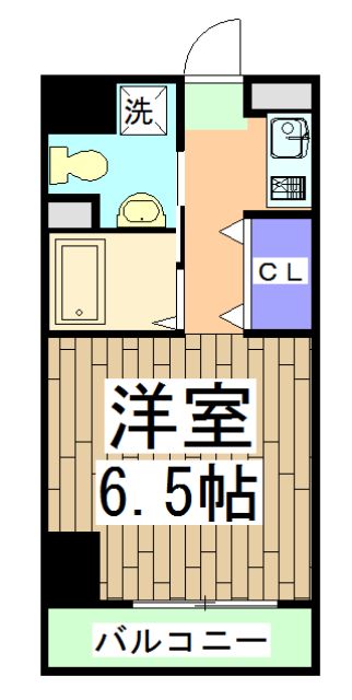 プレジール西院の間取り