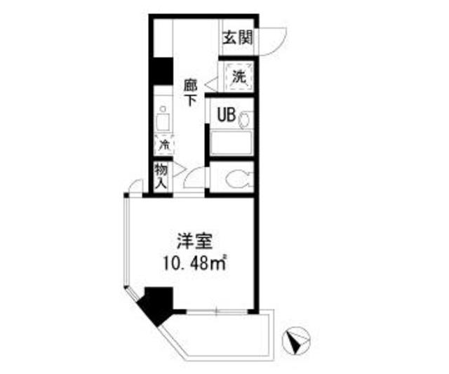 シャルマンヒロの間取り