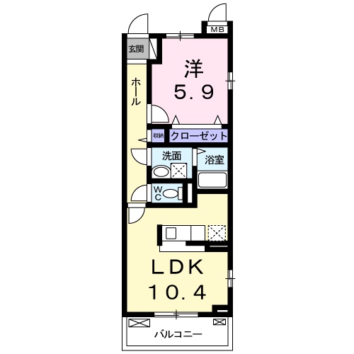 グランティユールの間取り