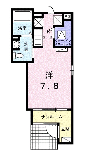 ポリティーク・ガーデンの間取り