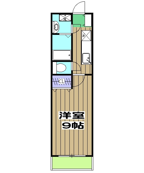 エリーフラッツ桂南の間取り
