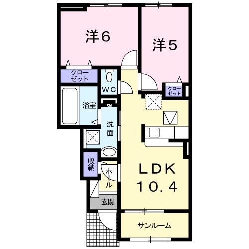 アナスタシアの間取り