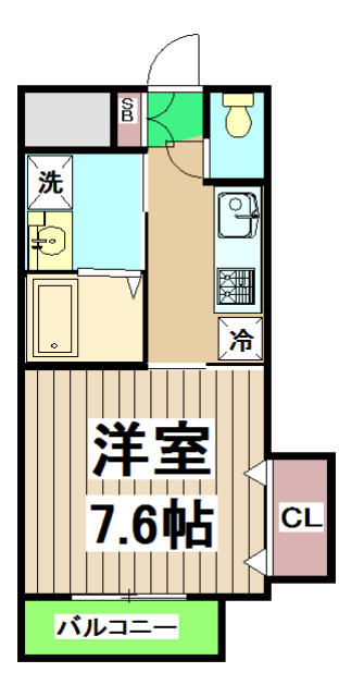グランレブリー桂川の間取り