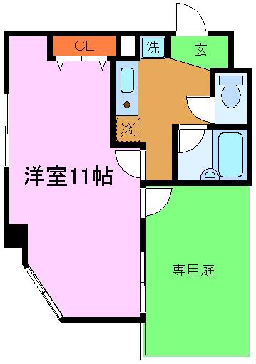 アルティア桂の間取り