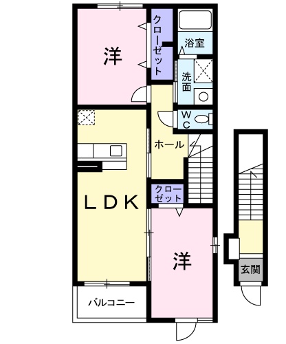 フリーデⅡの間取り