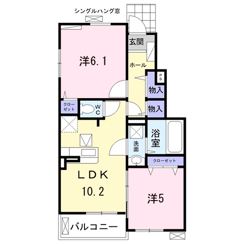 メゾンコーワⅠの間取り