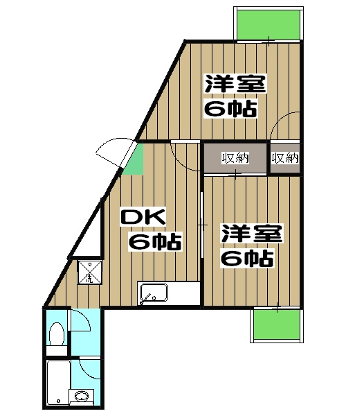 グランドール浅原の間取り