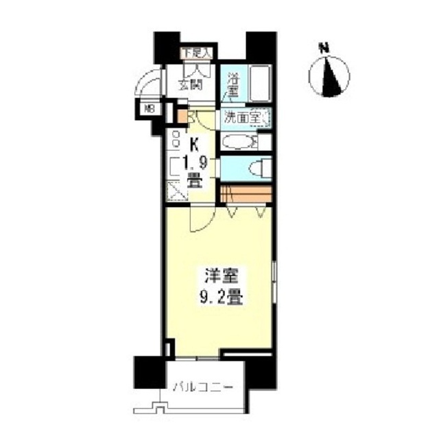 ガーラプレイス新宿御苑の間取り