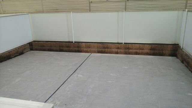 10/19 バルコニー