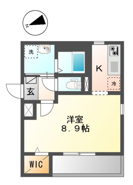 MK Residence Wasedaの間取り