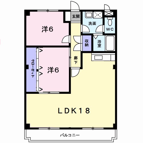 バンブーパレスの間取り