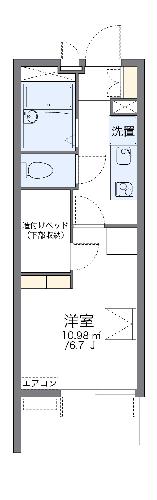 レオパレスSOARERⅡの間取り