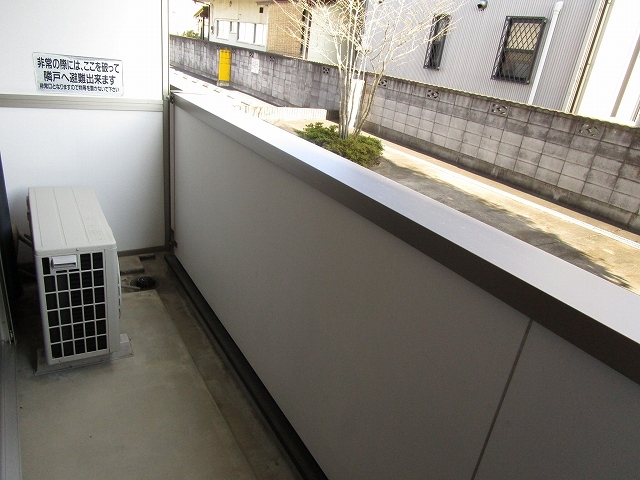 11/23 バルコニー