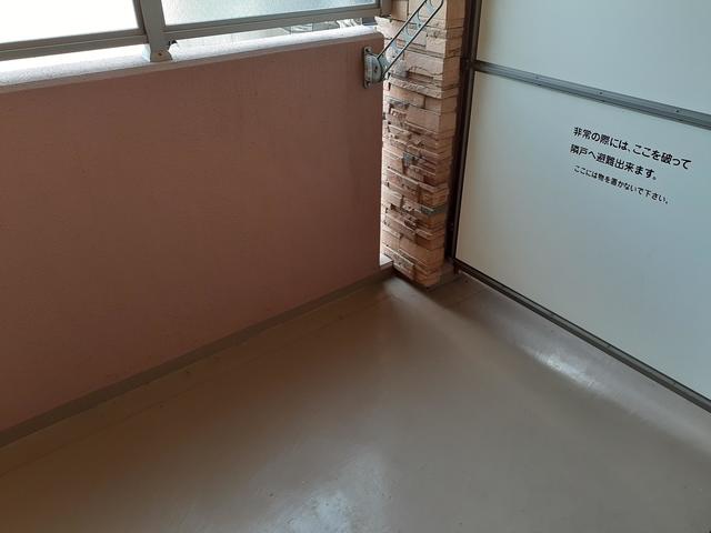 10/24 バルコニー