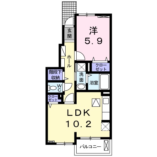 ファミール木幡の間取り