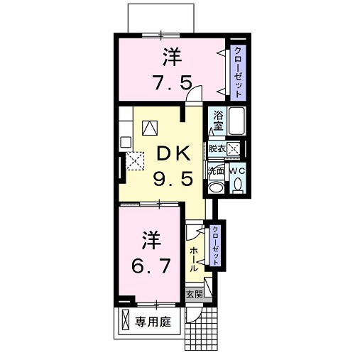 フォレスタ 1の間取り