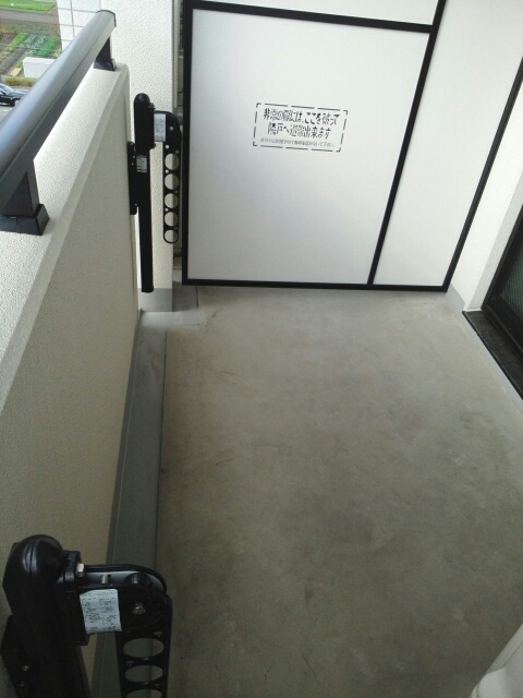 10/19 バルコニー