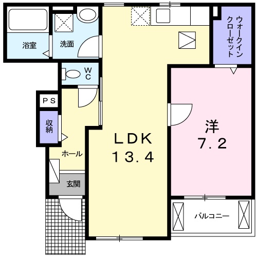 モルトベーネの間取り