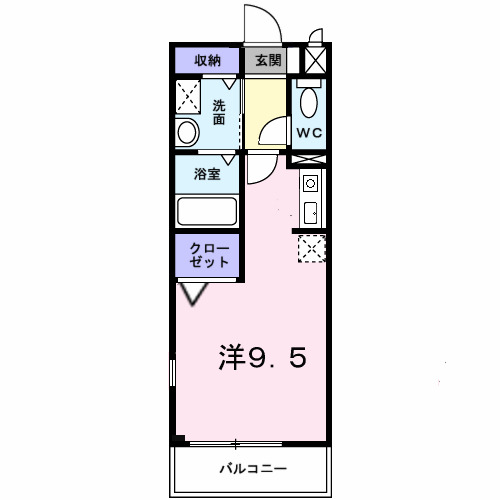 マーメイドの間取り