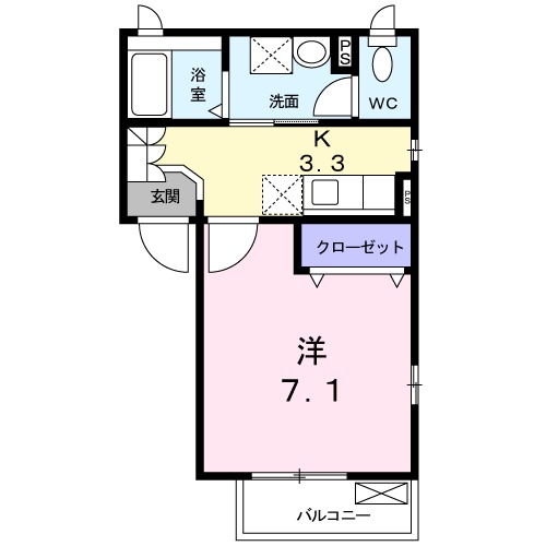 アルドールの間取り